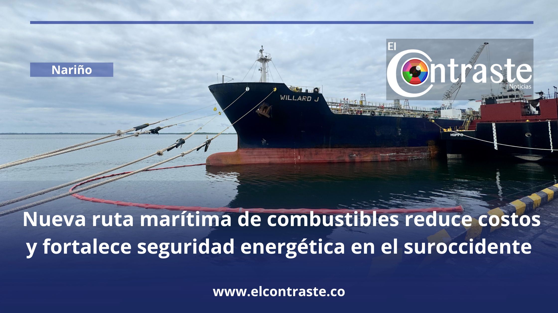 Llegada Diesel a Tumaco