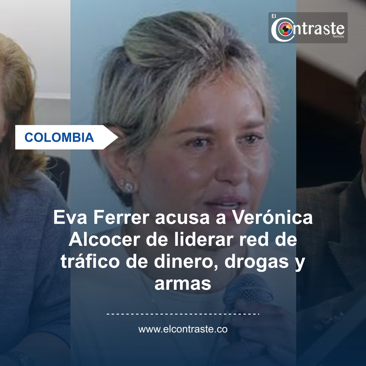 Eva Ferrer acusa a Verónica Alcocer de liderar red de tráfico de dinero, drogas y armas