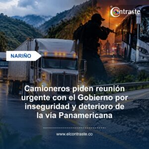 Camioneros piden reunión urgente con el Gobierno por inseguridad y deterioro de la vía Panamericana