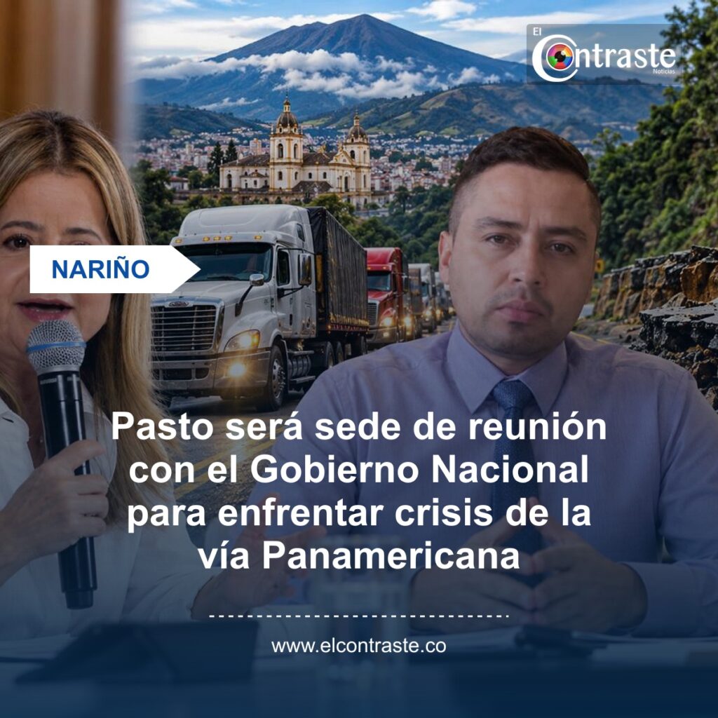 Pasto será sede de reunión con el Gobierno Nacional para enfrentar crisis de la vía Panamericana